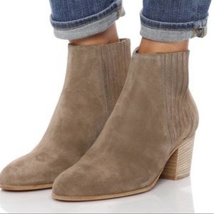 Vince Haider Brown Suede Boots sz 7 blogger Favorite